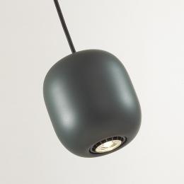 Odeon light 5060/1EA PENDANT ODL24 313 темн.зеленый/черный/металл Подвес GU10 LED 4W COCOON  - 5 купить